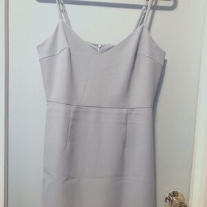 NWOT - French Connection Mini Light Blue Spaghetti Strap Dress - Size 8